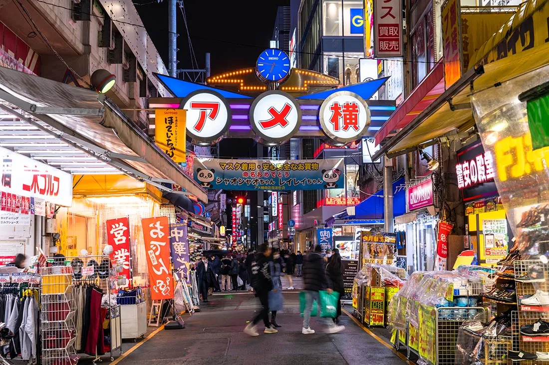 上野地区有公园和购物街，可以让你整天享受！